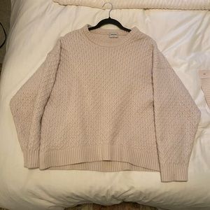 sunday best peggy sweater white